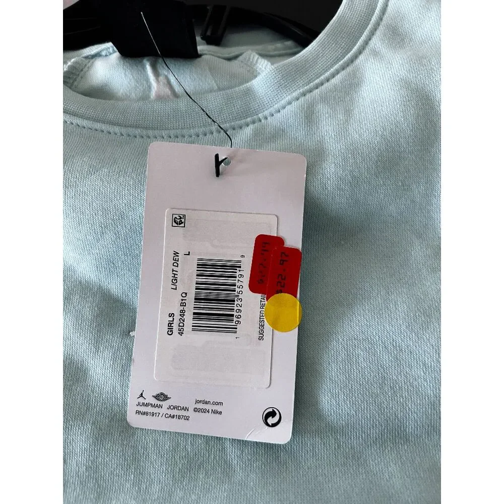 Nike Jordan Girls Brooklyn Essential boxy Tank L